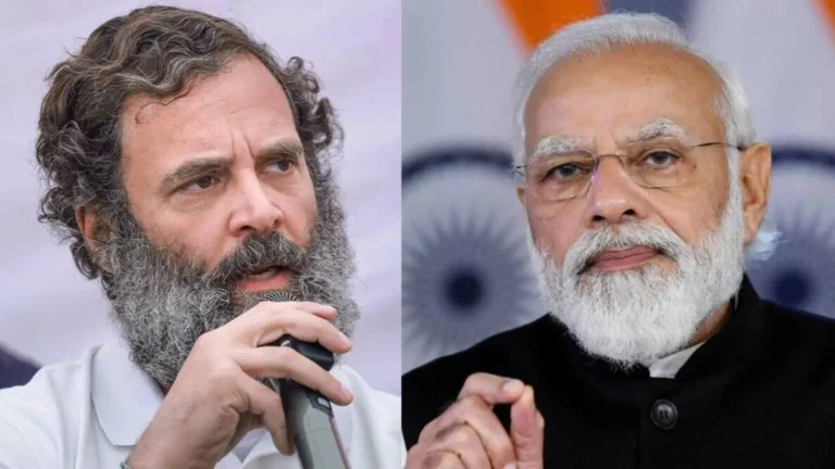 PM Modi and Rahul Gandhi