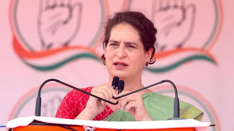 Priyanka Gandhi in Chhattisgarh