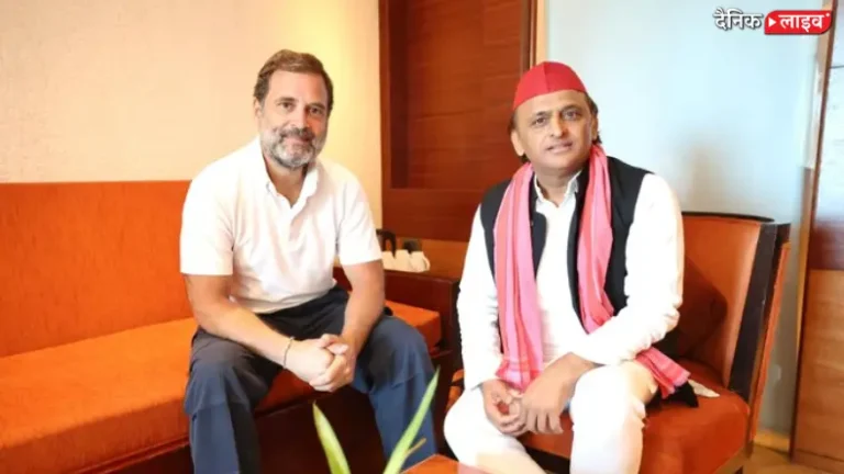 Rahul Gandhi and Akhilesh Yadav