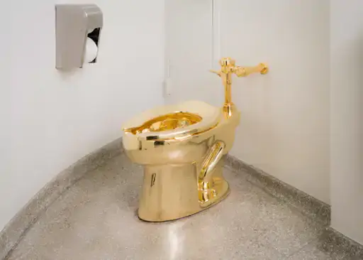 Golden Toilet