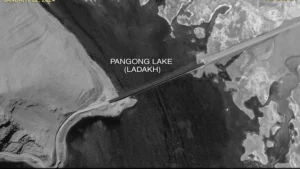 China Pangong Lake Bridge