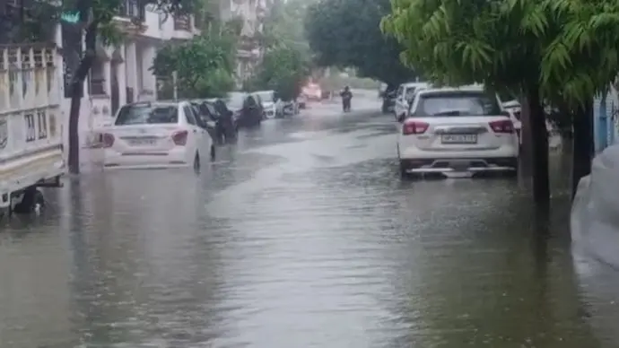 Water Logging in Lucknow