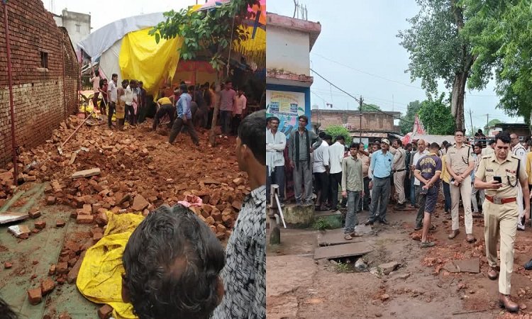 Sagar Wall Collapse