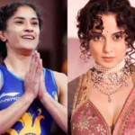 Kangana Ranaut and Vinesh Phogat