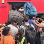 Crowd in Trains