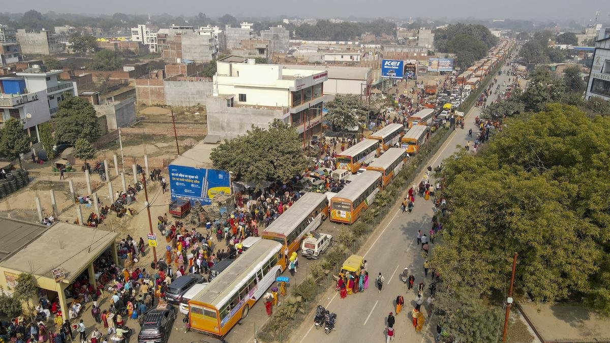 Traffic Jam In Maha Kumbh