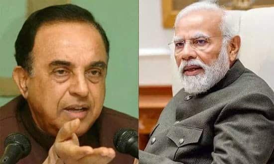 Subramanian Swamy and PM Modi